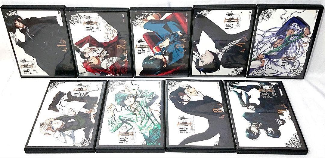 黒執事 1期~3期+OVA+映画 レンタルDVD アニメ 全巻セット 【公式通販】