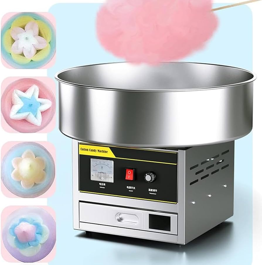 Amazon.co.jp: Vrapnudcわたあめ機 業務用 わたがし機 1200W