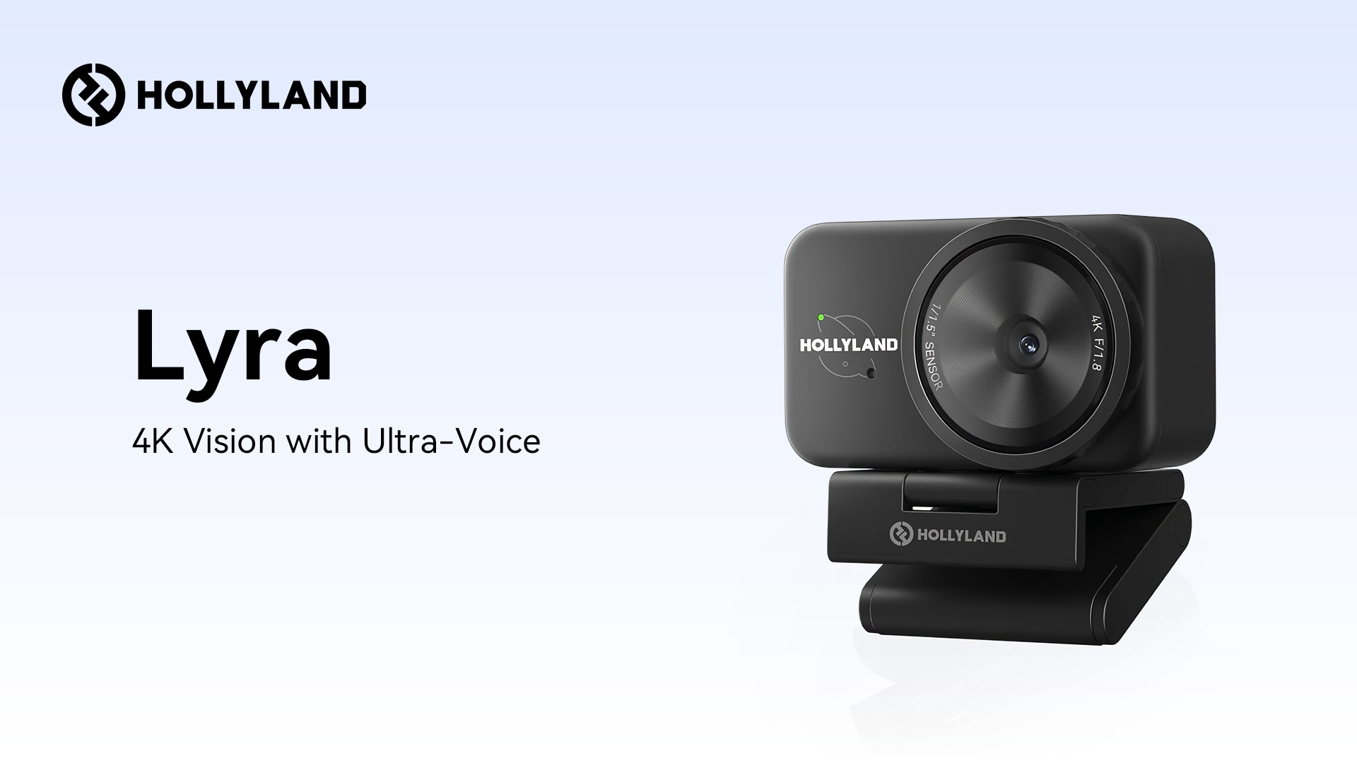 Amazon.com: Hollyland Lyra Webcam UHD 4K Webcam for PC, 1/1.5