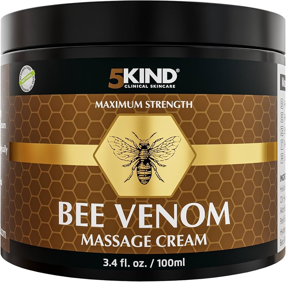 Amazon.com: 5kind Maximum Strength Bee Venom Cream - Naturally