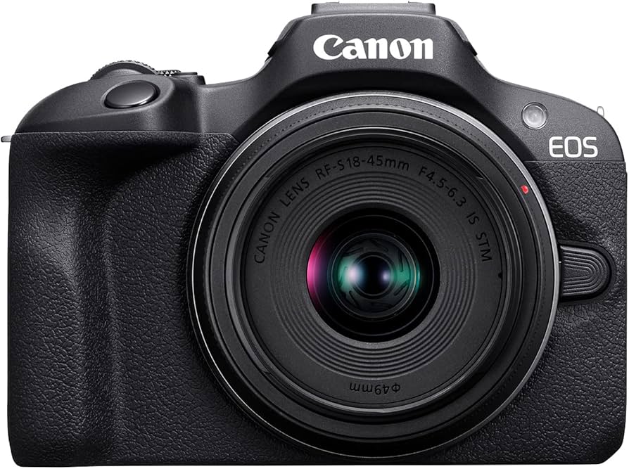 Amazon.com : Canon EOS R100 Mirrorless Camera with 18-45mm and 55