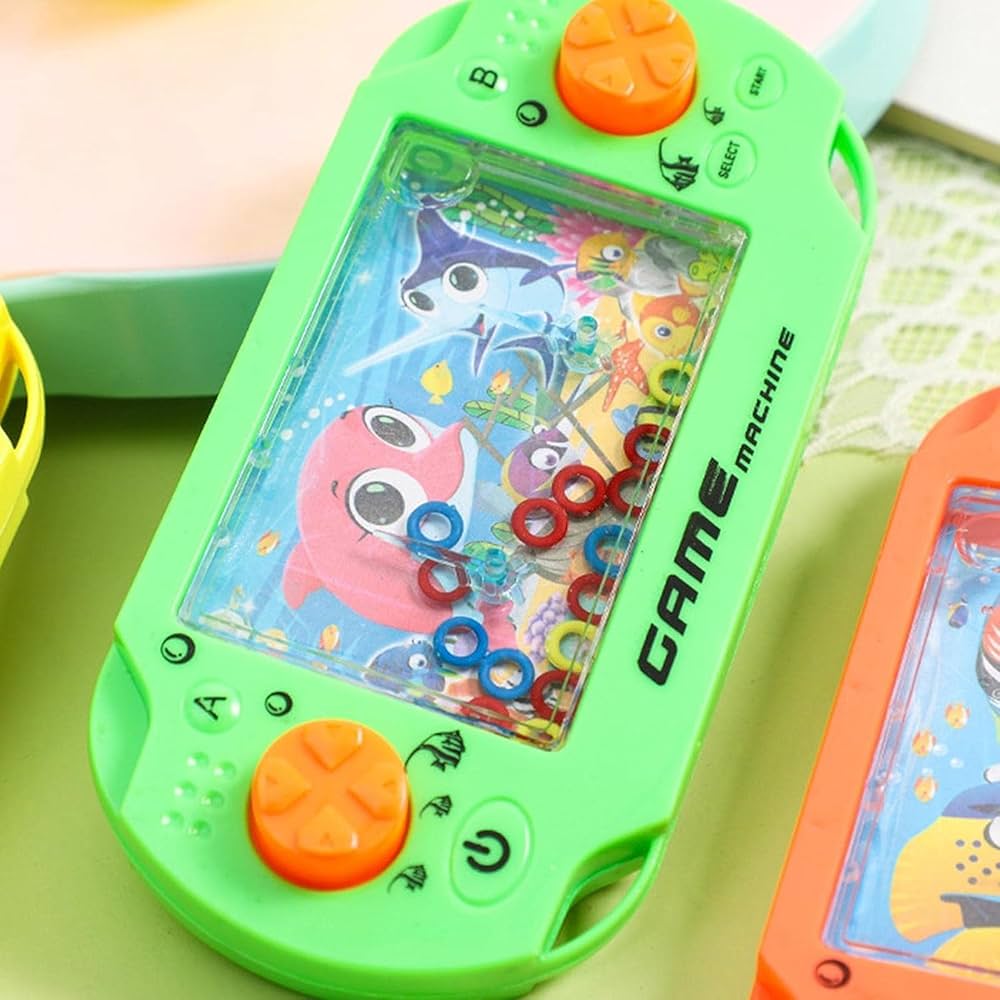 Amazon.co.jp: 4個 レトロゲーム 携帯ゲーム機 水中輪投げゲーム