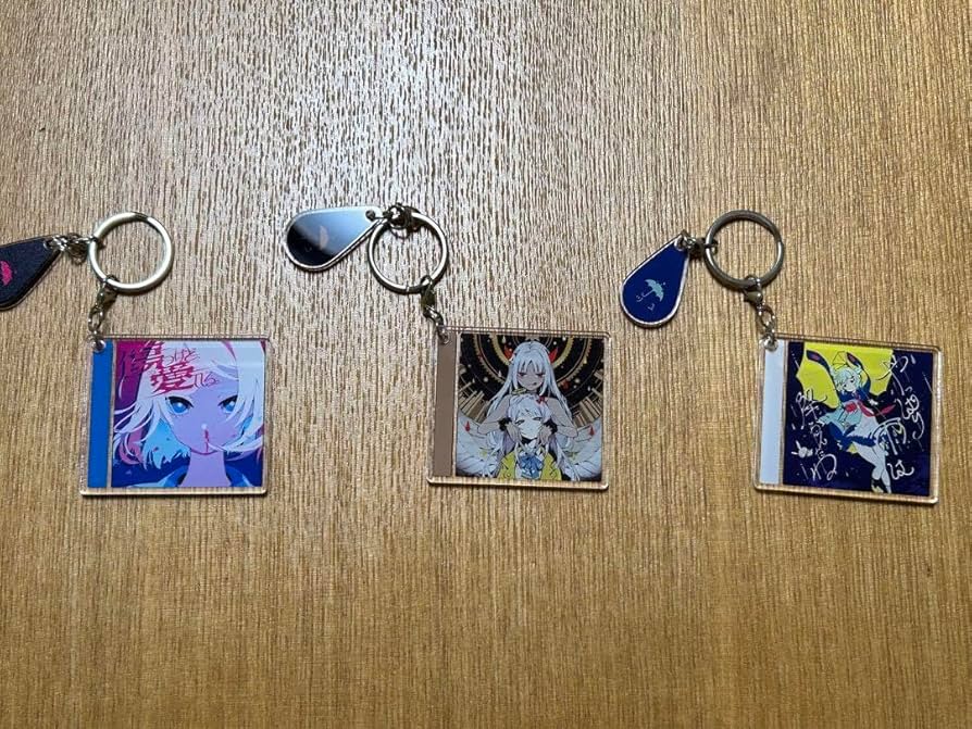 Amazon.co.jp: ツユ TUYUランダム2連アクリルキーホルダー 3種セット