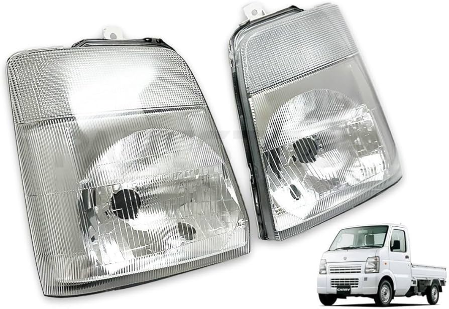 DA63T キャリィ キャリー ハロゲン ヘッドライト 左右 レベなし 【公式