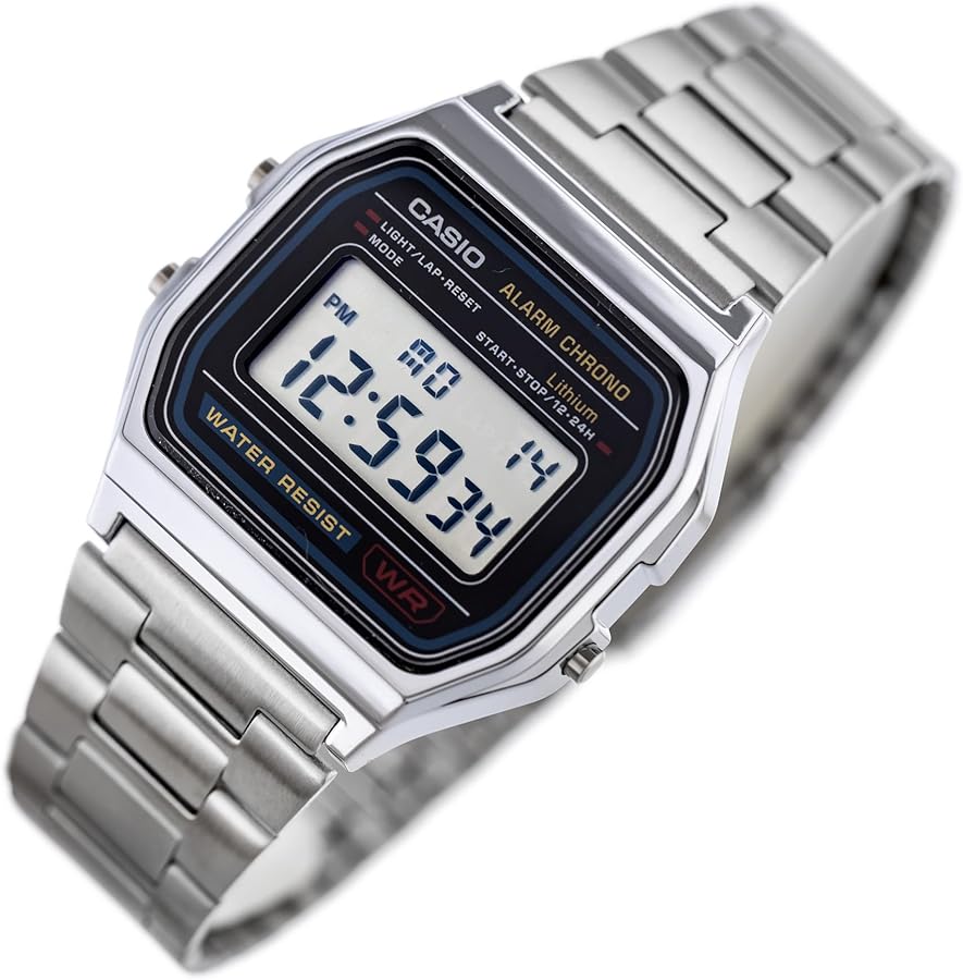 Casio Men's A158W-1 Classic Watch Black : Casio: Amazon.ca