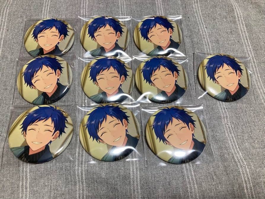 伏見弓弦 イベコレ 缶バッジ extra 夢ノ咲卒業ライブ idol 24点 あん