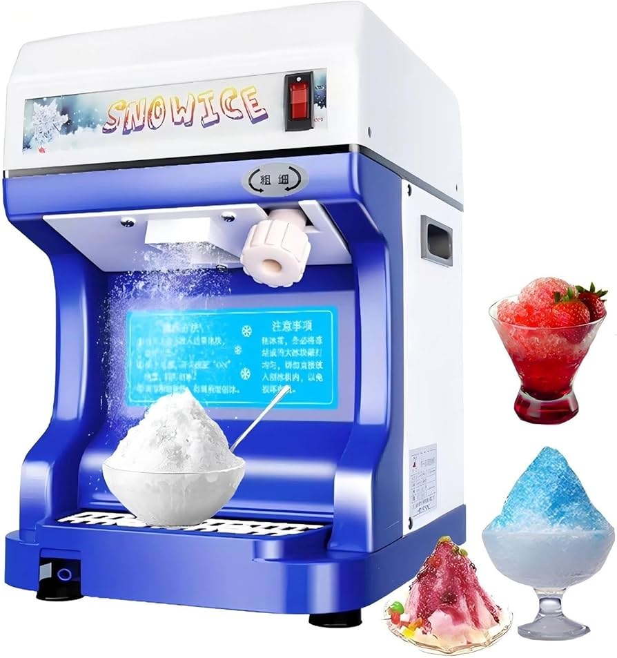 Amazon.co.jp: LOOPFKL 業務用電動かき氷機 ふわふわ かき氷器 110V