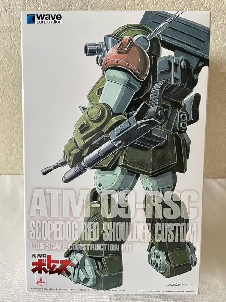 Amazon.co.jp: WAVE 1/35 スコープドッグレッドショルダーカスタム PS