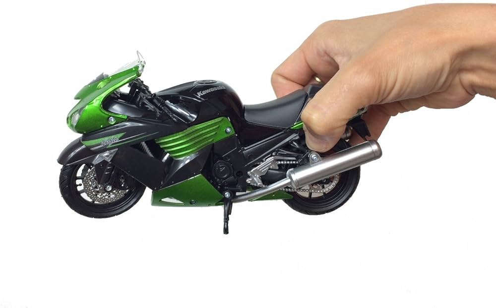 Amazon.com: New Ray 2011 Kawasaki ZX-14 Ninja Green Motorcycle