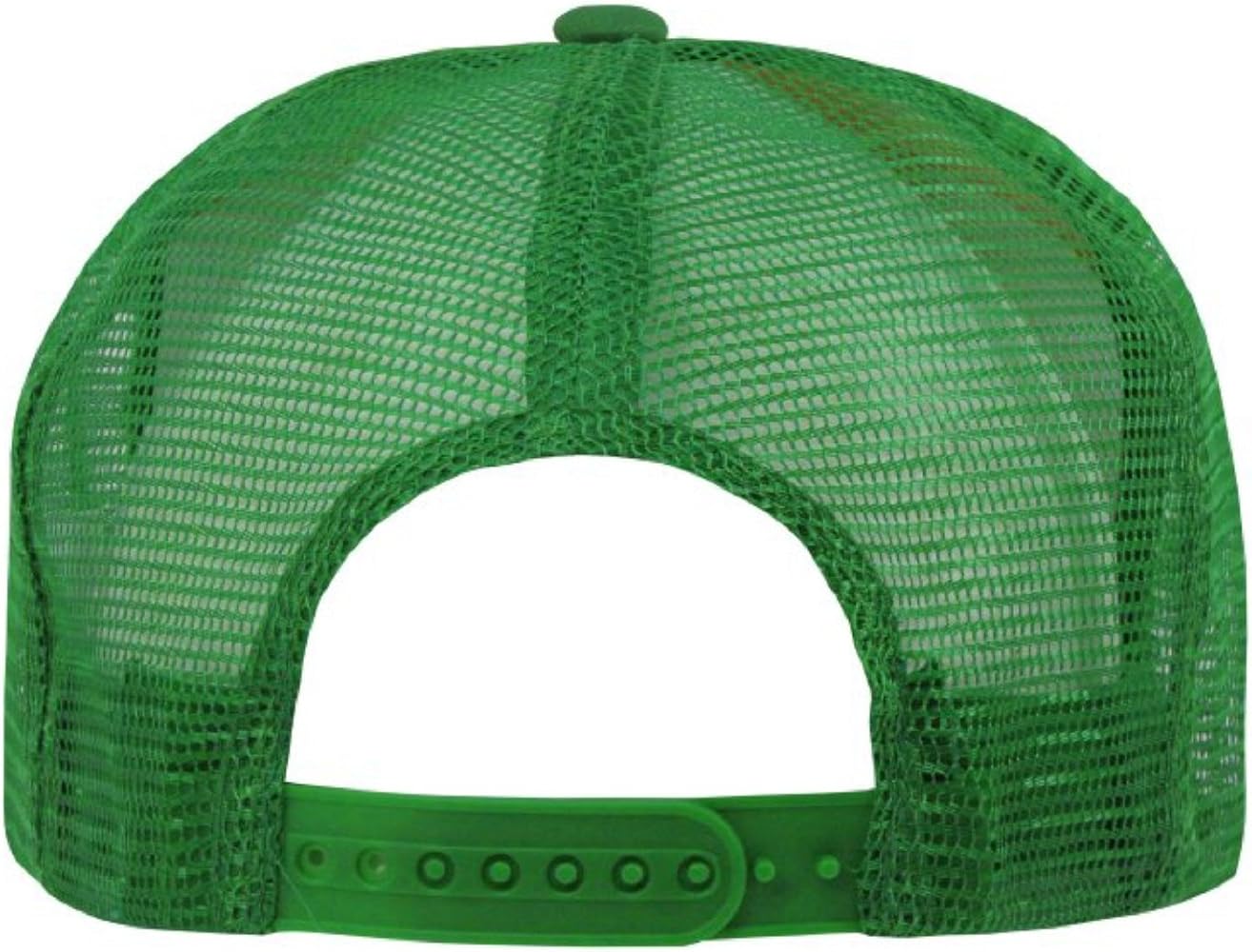 DECKY Kelly Green and Yellow Mesh Trucker Style Cap Hat Caps Hats