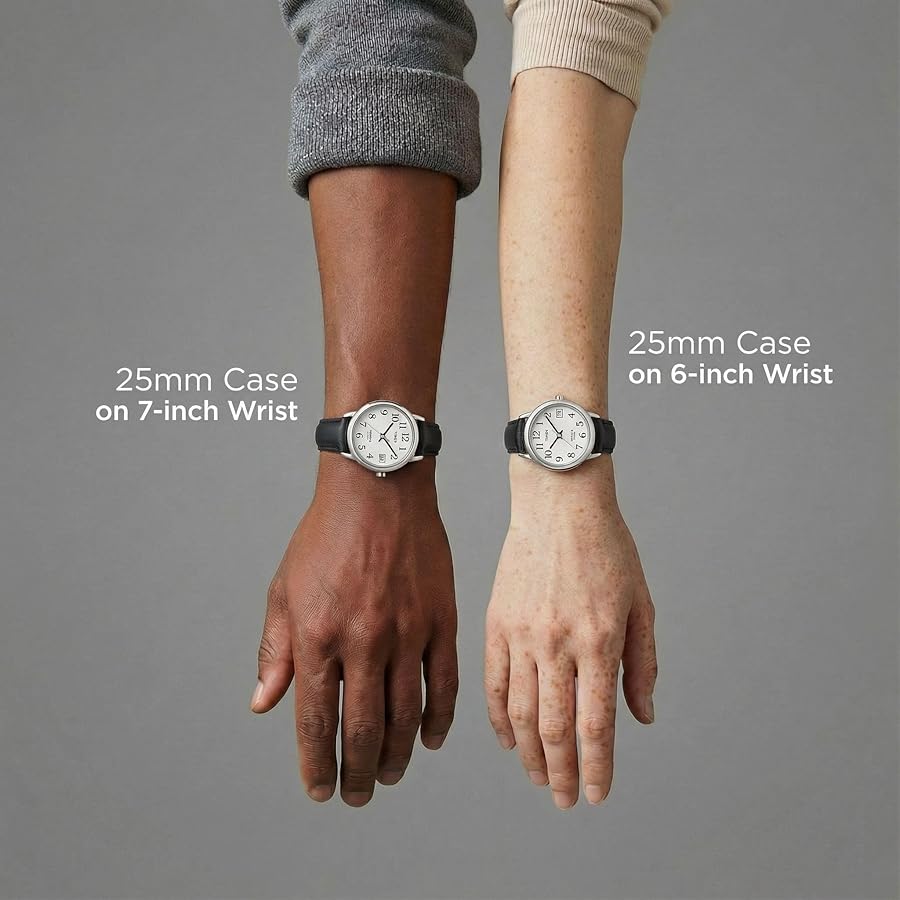 Amazon.com: Timex Women's Easy Reader 25mm Watch – Silver-Tone