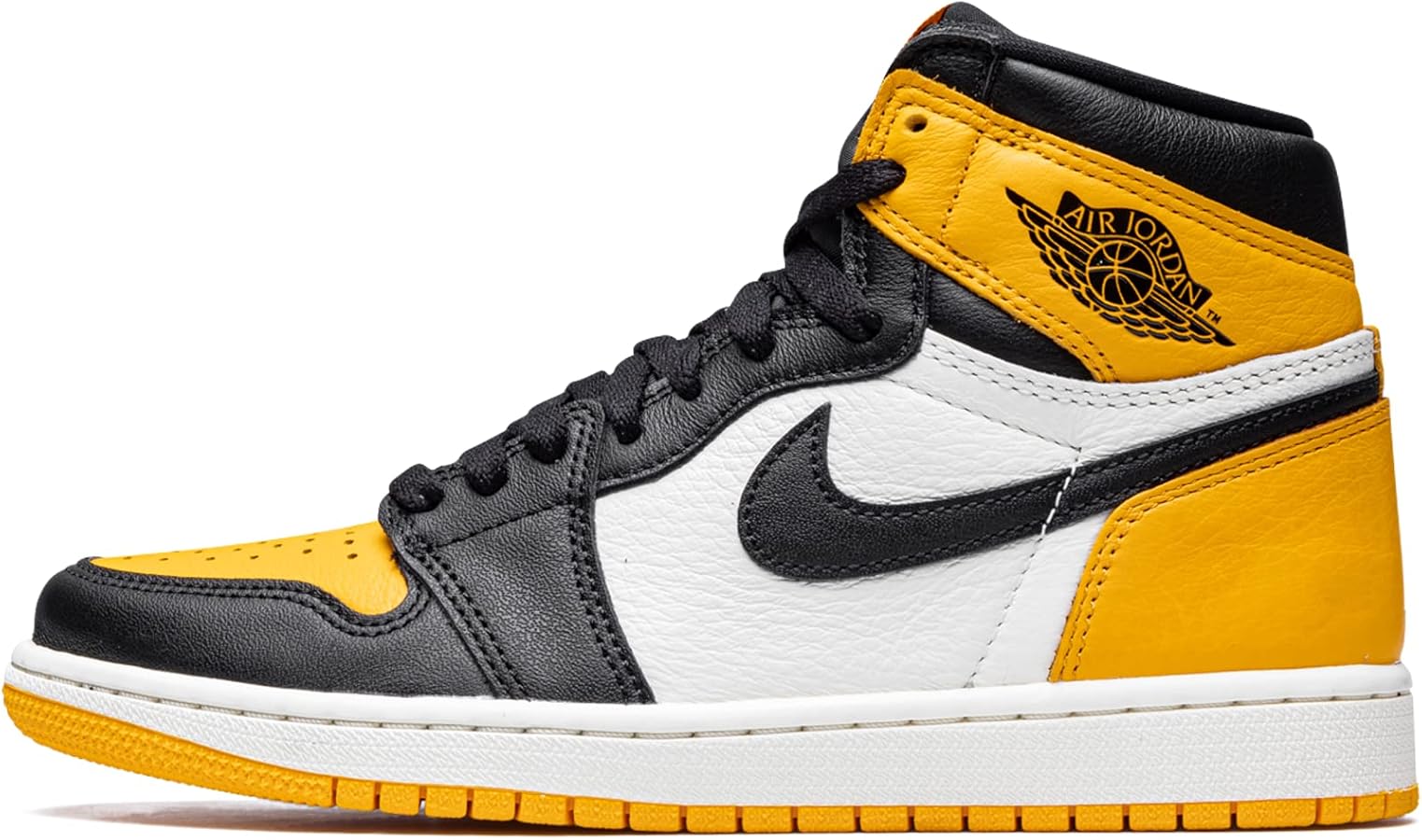 Amazon.com | Jordan Mens Air 1 High OG 555088 711 Taxi - Size 14