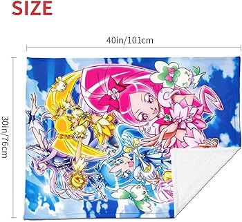 Amazon｜プリキュア (11) ベビー 赤ちゃん 毛布 ブランケット ひざ掛け