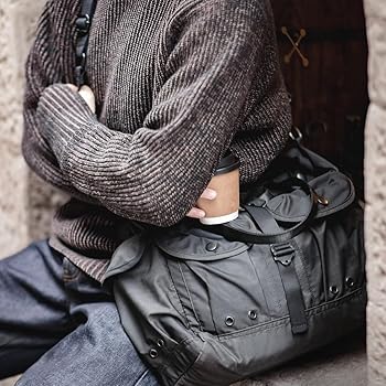 Amazon | 【ツタエル】ミリタリー メッセンジャーバッグ/トートバッグ