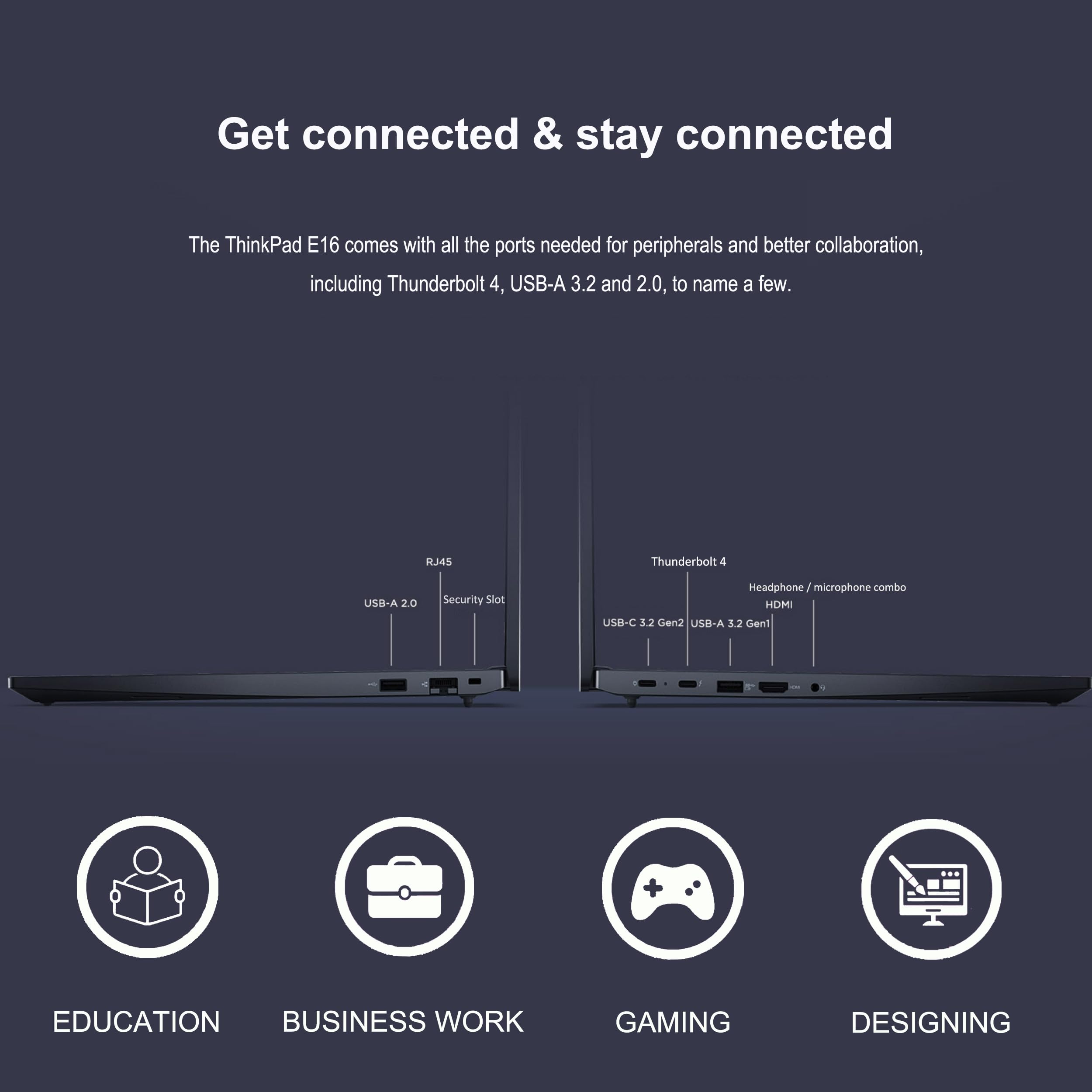 Amazon.com: Lenovo ThinkPad E16 Business Laptop (16