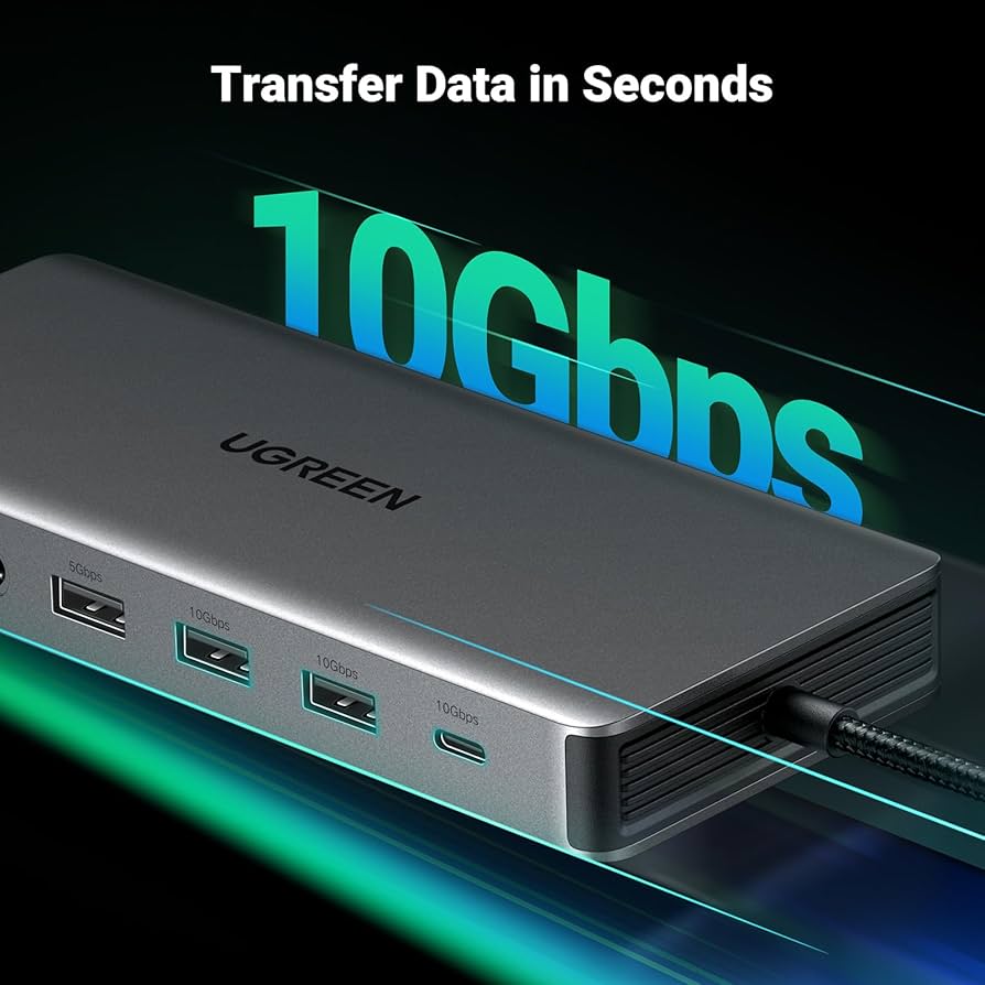 Amazon.com: UGREEN Revodok Pro 313 Laptop Docking Station 13 in 1