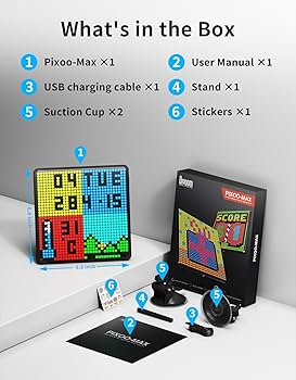 Amazon.com: Divoom Pixoo-Max Pixel Display, APP Cellphone Control