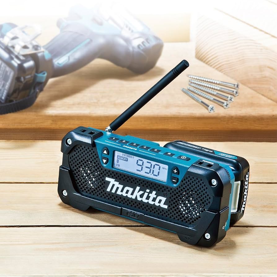 Makita MR052 Cordless Radio, 12 V, Multi-Colour - Amazon.com