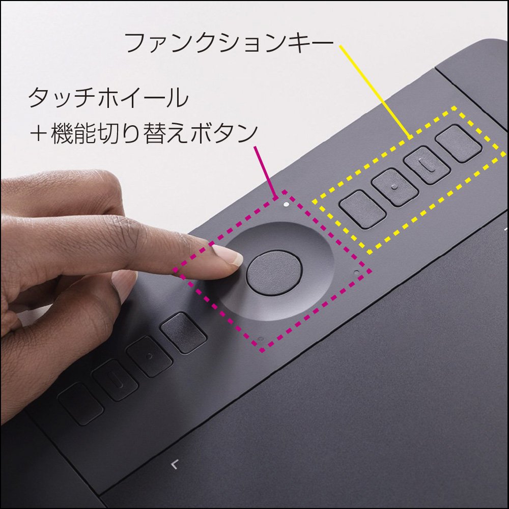 Amazon.co.jp: ワコム Intuos Pro プロフェッショナルペンタブレット M