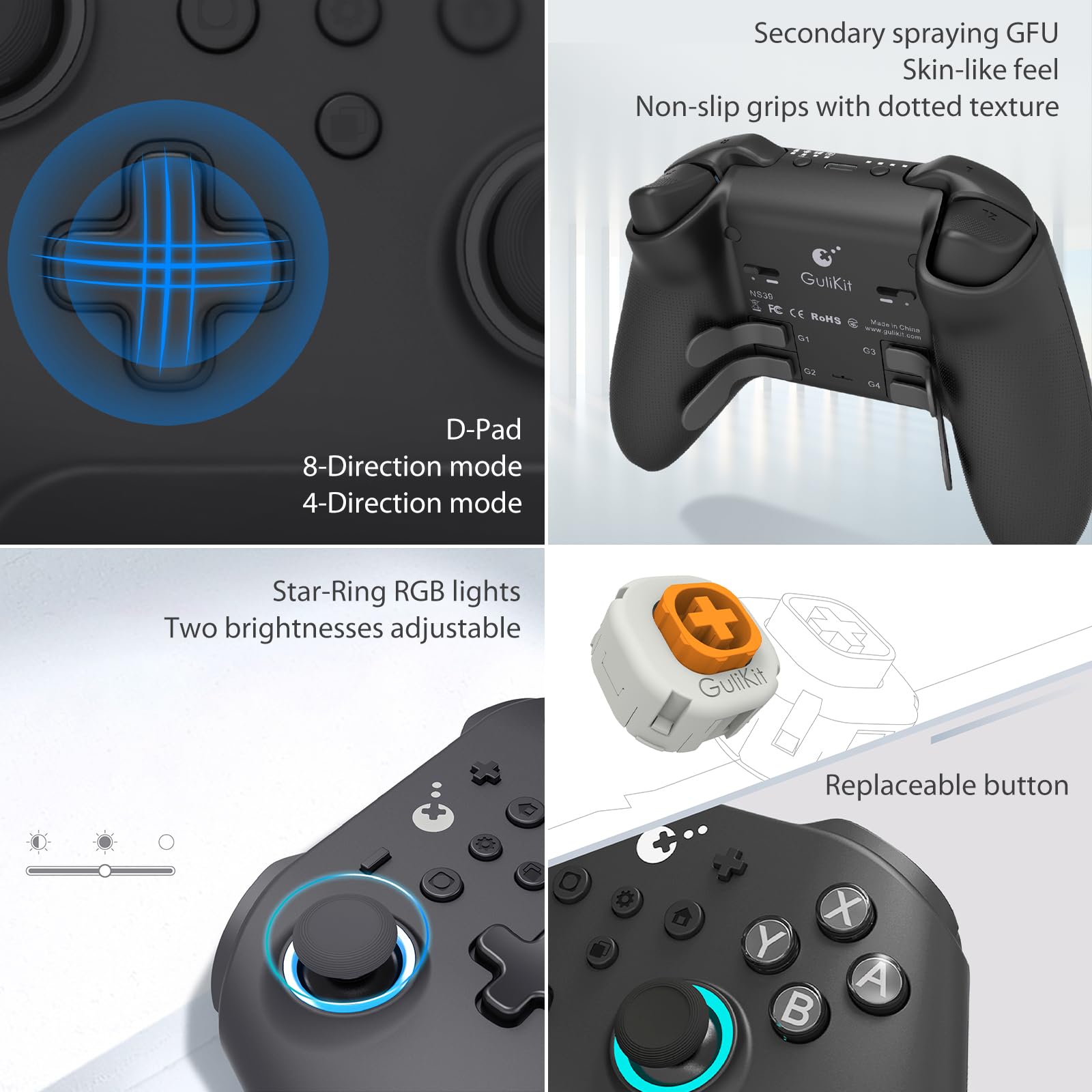 Amazon.com: Gulikit KK3 Max Controller, Kingkong 3 Wireless Switch