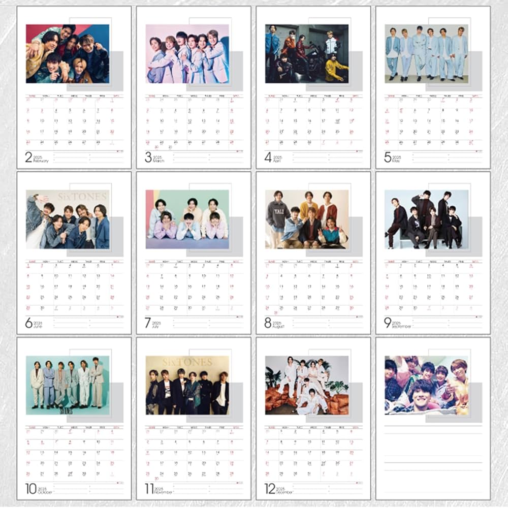 2025カレンダーのおまけ付き SixTONES/VVS〈初回生産限定盤2枚組