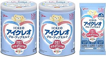 Amazon.co.jp: 【旧品】アイクレオ グローアップミルク 2缶セット 幼児