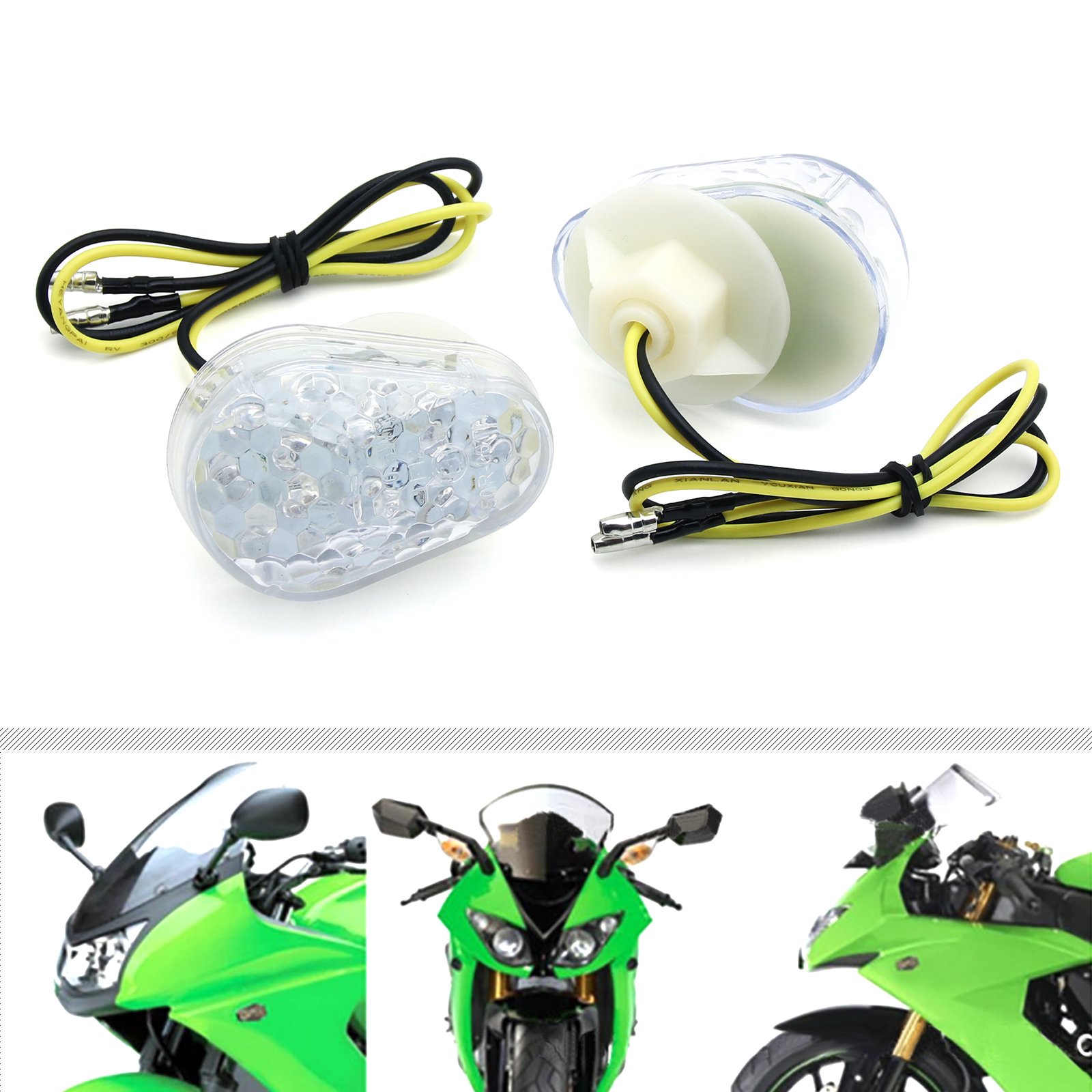 せやねん商品番号：002620 ブラケット付バレットウインカーセット