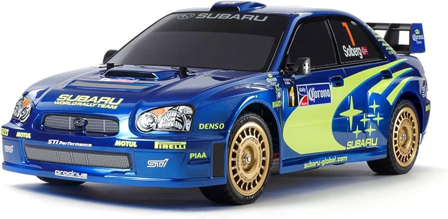 Amazon.com: TAMIYA 1/10 R/C Subaru Impreza Mexico 2004 TT-01 Type