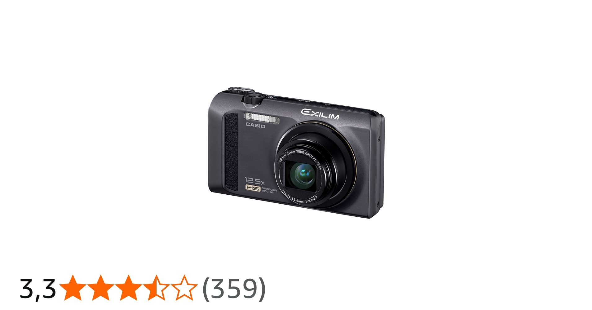 Casio Exilim EX-ZR100 Highspeed-Digitalkamera (12 Megapixel, 12,5