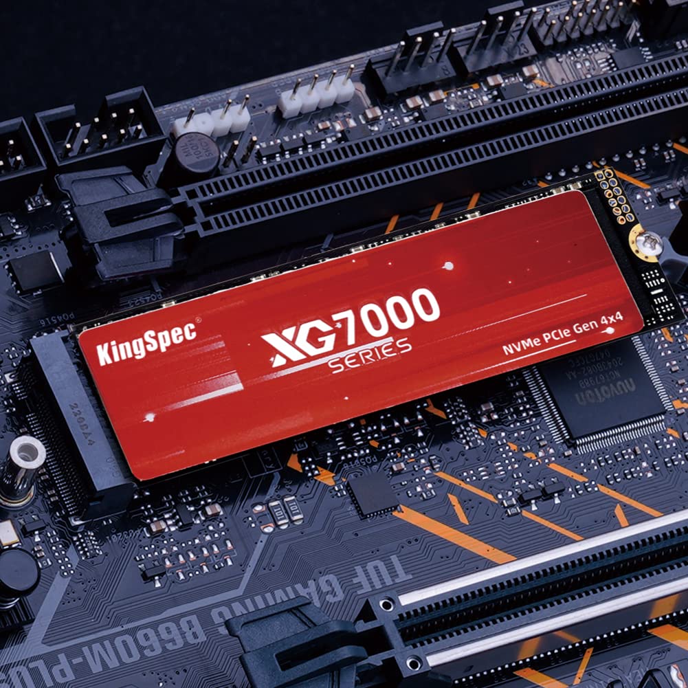 Amazon | KingSpec XG7000 2TB SSD M.2 NVMe 2280 PCIe Gen 4.0 x 4