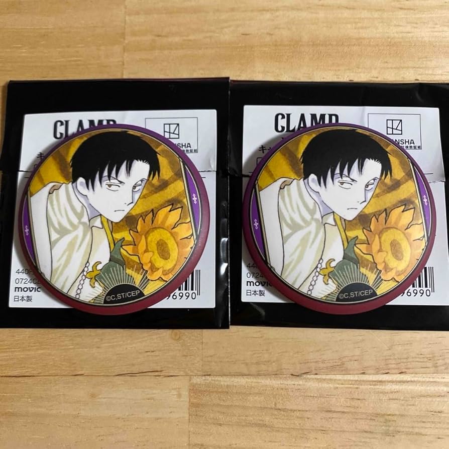 Amazon.co.jp: CLAMP展 缶バッジ xxxHOLiC ホリック 百目鬼 静 2点