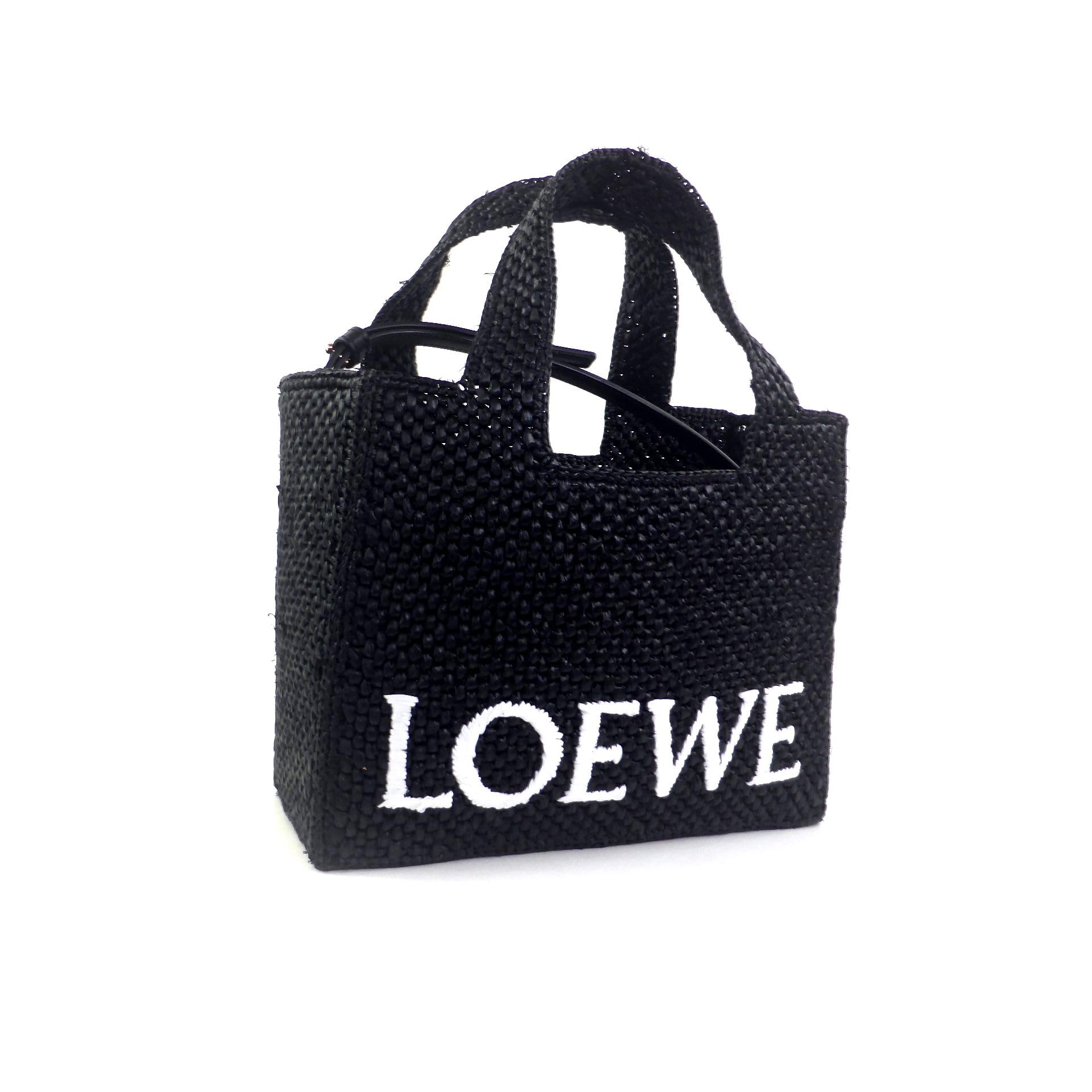 Amazon | [ロエベ] 2way ショルダー かご バッグ フォント トート