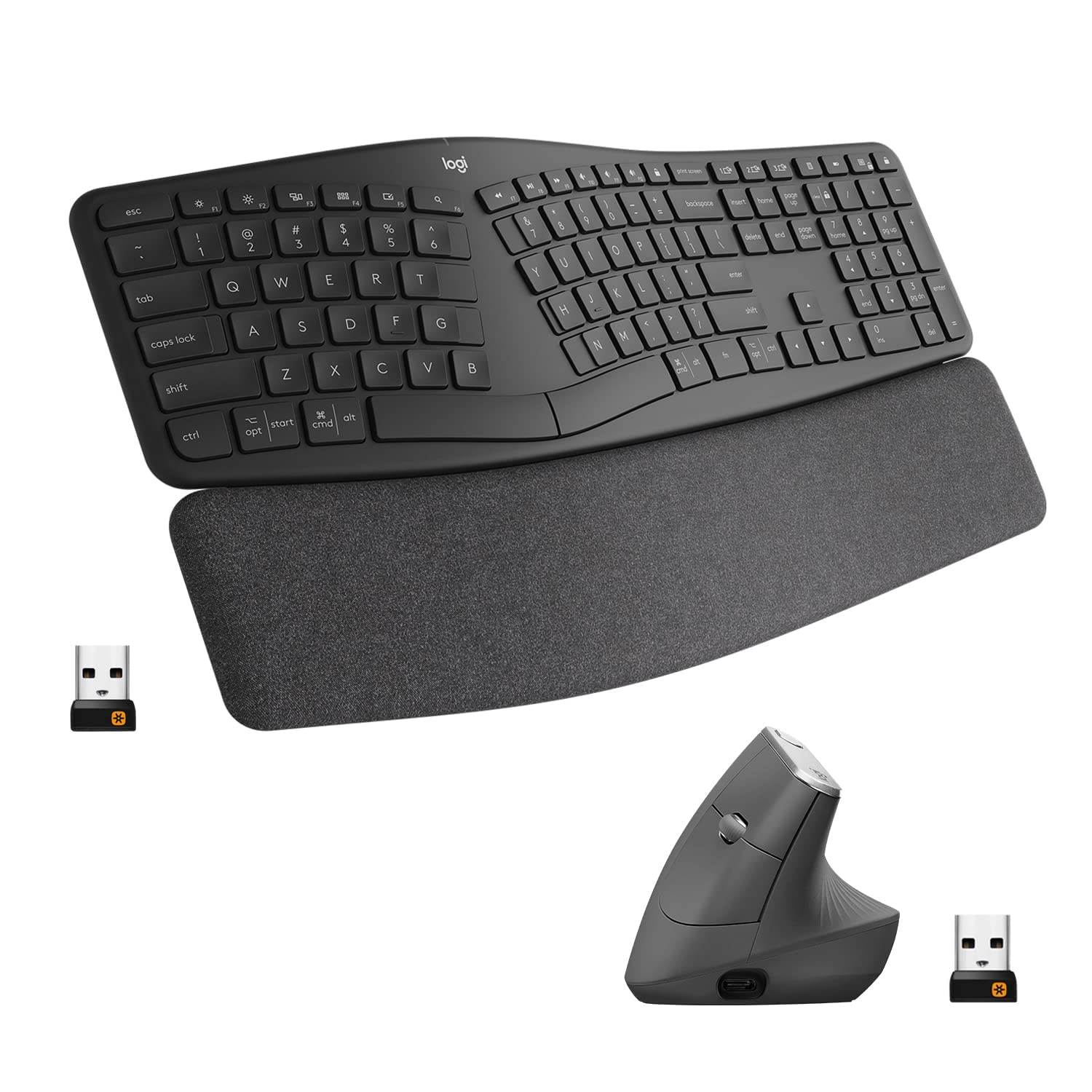Amazon.com: Logitech Ergo K860 Wireless Ergonomic Keyboard with