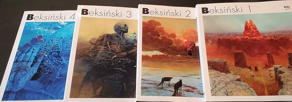 Beksinski volume 1-4 a complete series: Zdzisław Beksiński: Amazon
