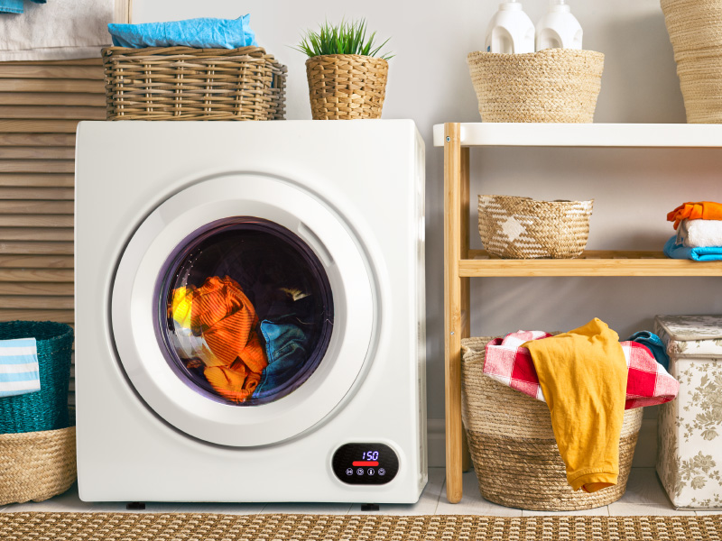 Amazon.com: Euhomy Compact Laundry Dryer, 3.5 cu ft Front Load