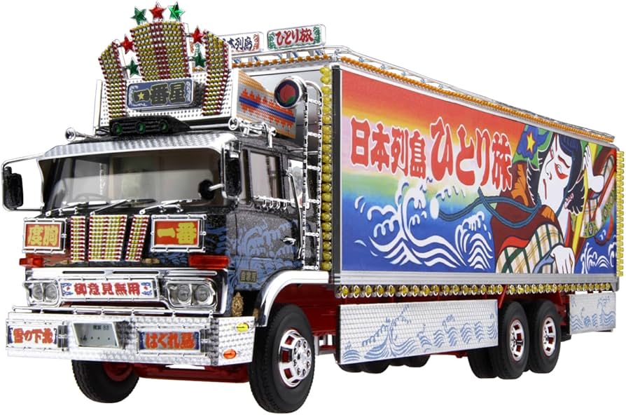 Amazon | 青島文化教材社 1/32 トラック野郎シリーズ No.6 一番星 北へ