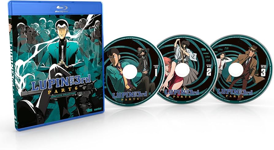Amazon.co.jp: Lupin The 3rd: Part 6 ルパン三世 PART6 北米版 Blu
