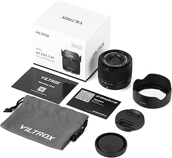 Amazon.com : VILTROX 25mm F1.7 Fuji, AF 25mm f/1.7 X Mount Lens