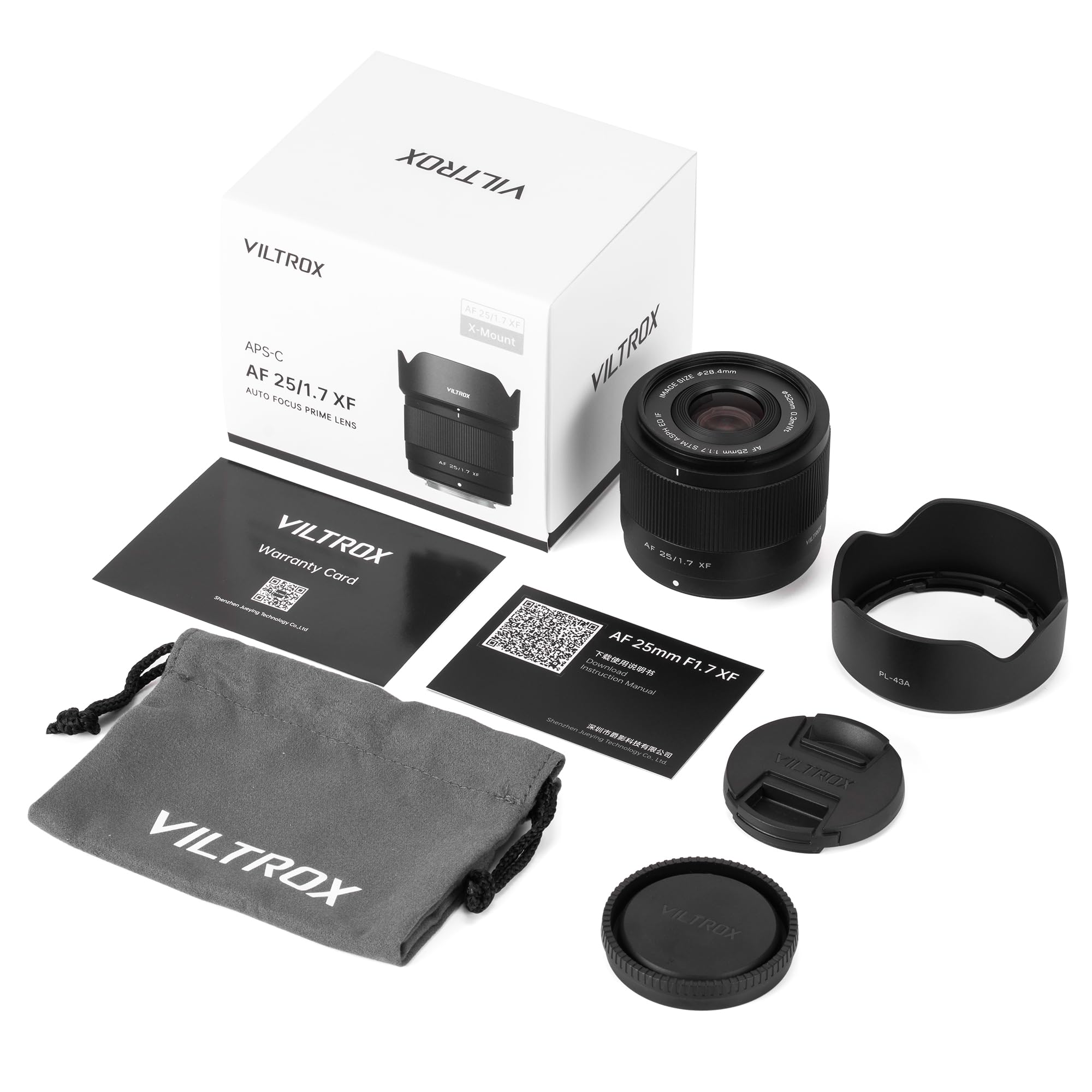 Amazon.co.jp: VILTROX AF 25mm F1.7 XF 富士フィルム Xマウント