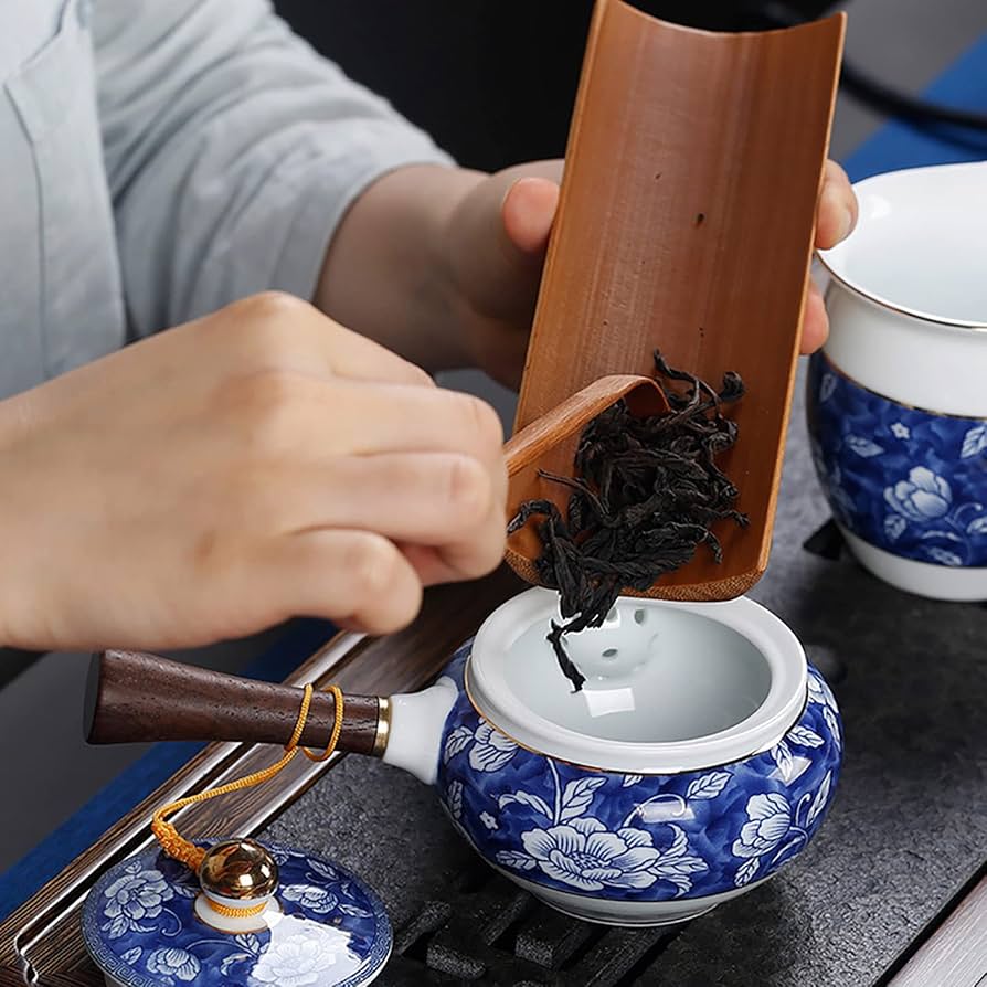 Amazon｜1個 茶挟 茶匙 竹製 日本茶道 中国茶道 茶文化 茶道具セット