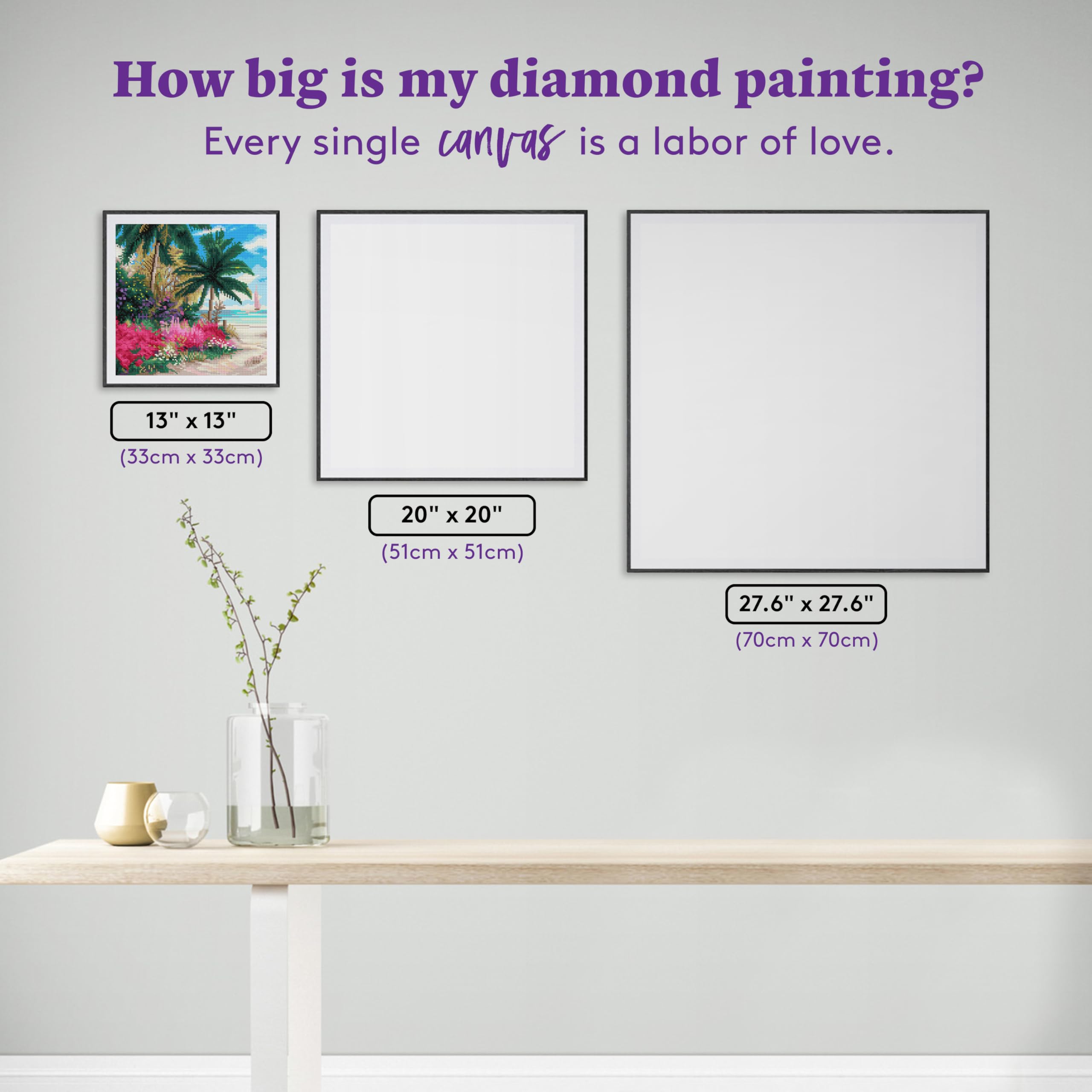 Amazon.com: DIAMOND ART CLUB Ocean Whisper Path Diamond Painting