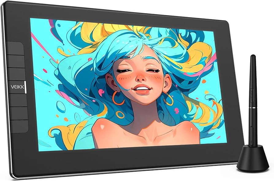 Amazon.com: VEIKK VK1200 Drawing Tablet with Screen,11.6 inch Full