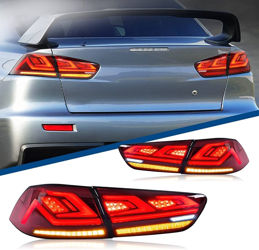 Amazon | Archaic 三菱 ランエボX LED テールランプ ランサー