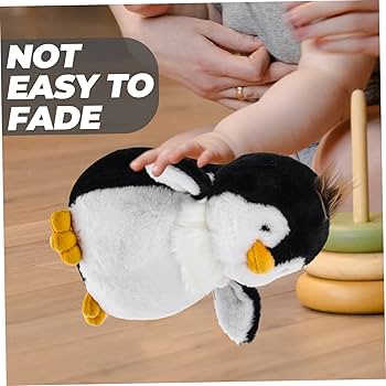 Amazon.co.jp: STOBOK 可愛い毛糸の帝企鹅公仔 の柔らかい抱き枕 子供