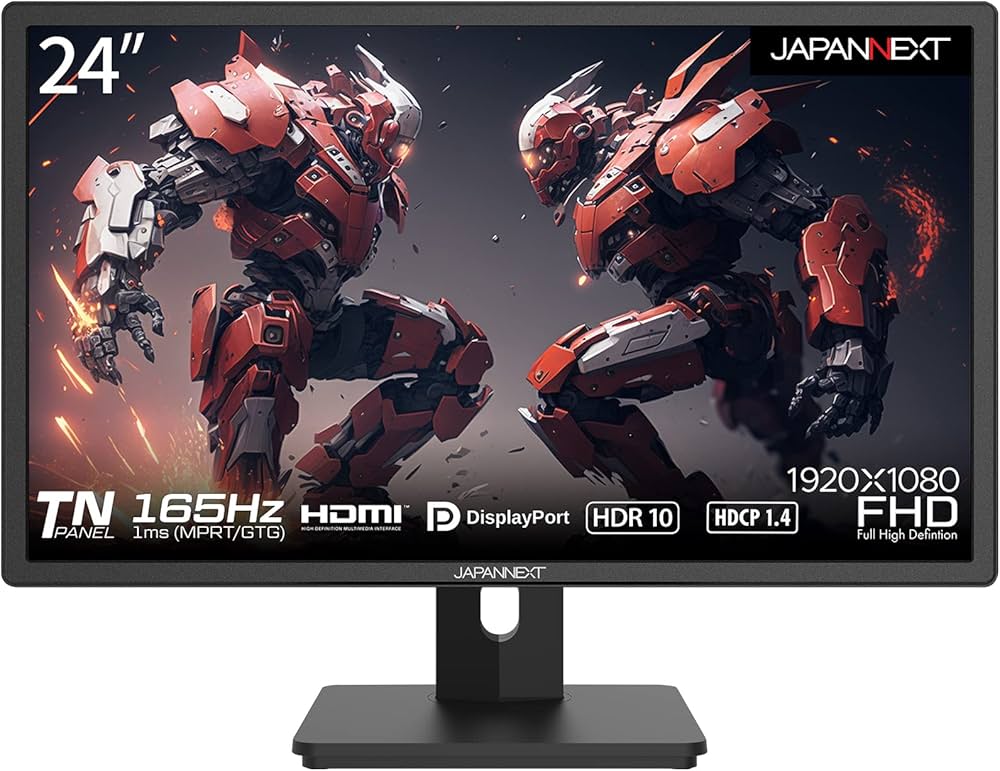 Amazon.co.jp: JAPANNEXT 24インチ ゲーミングモニター 165Hz 1ms フル