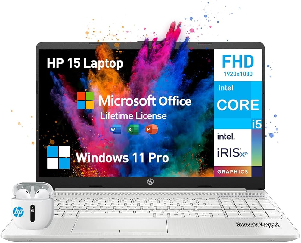 Amazon.co.jp: HP 15.6インチ ノートパソコン、Intel Core i5、32GB