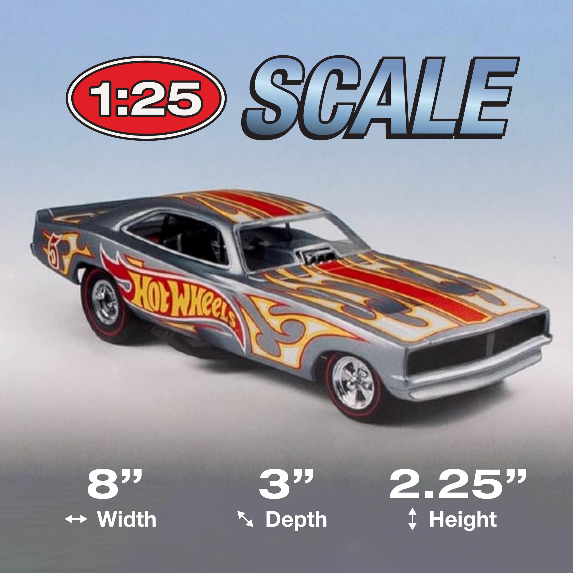 Amazon | ポーラライツ 1/25 1969 ダッジ・チャージャー ファニーカー