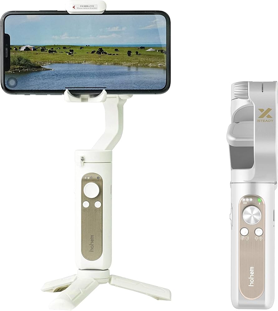 Amazon.co.jp: Hohem iSteady X 超軽量 折りたたみ式 ハンドヘルド 3軸