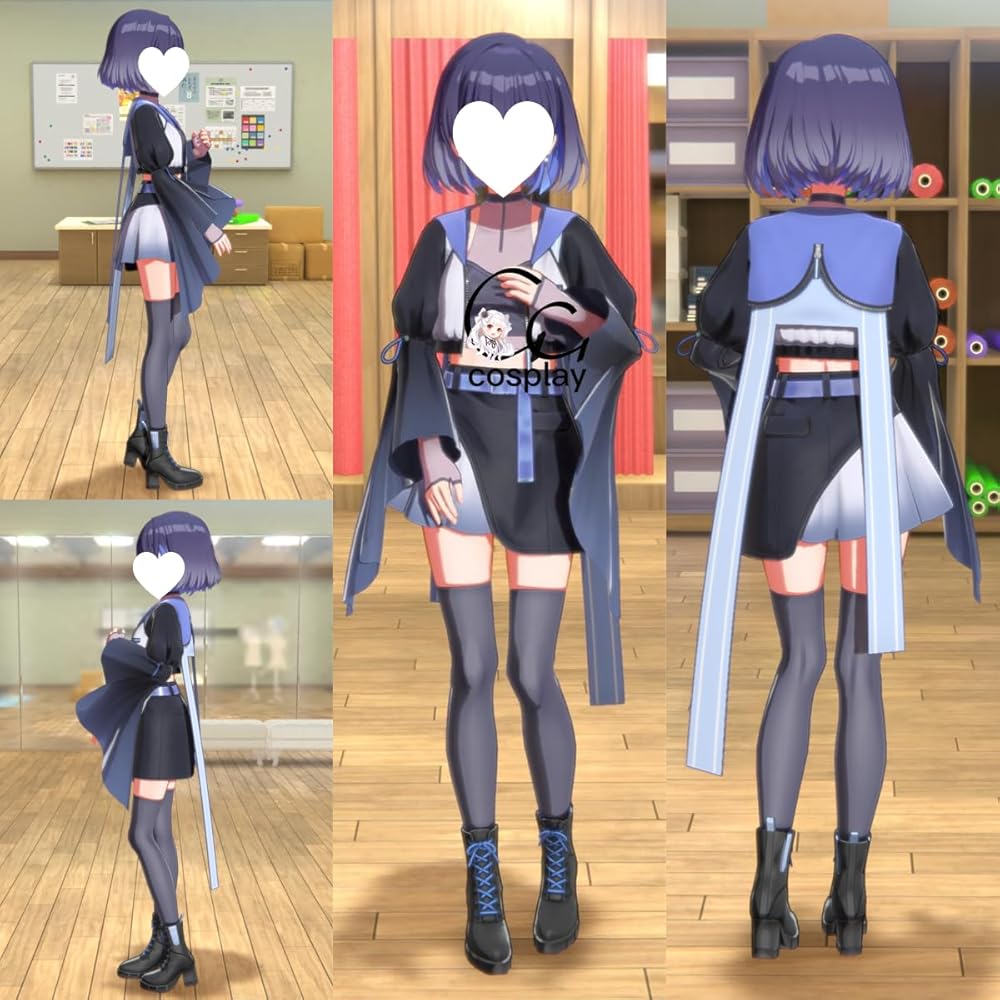 Amazon.co.jp: GGcosplay 学マス ツキノカメ 秦谷美鈴 アイドル衣装