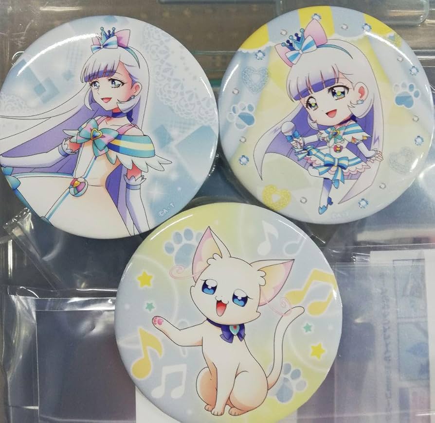 わんだふるぷりきゅあDear My Partner猫屋敷ユキ缶バッジ